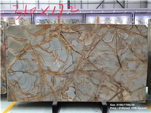 Blue Roma Quartzite Roman Empire Slabs Wall Tiles