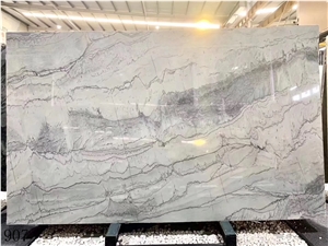 Brazil Calacatta White Quartzite Book Match