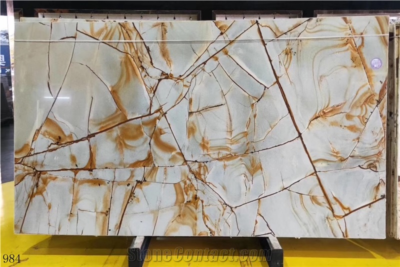 Brazil Roman Impression Quartzite Slab Tiles Use