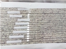 Brazil Rose White Granite Countertop with Back Splashes