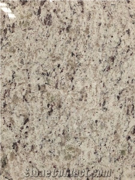 Brazil Rose White Granite Countertop with Back Splashes