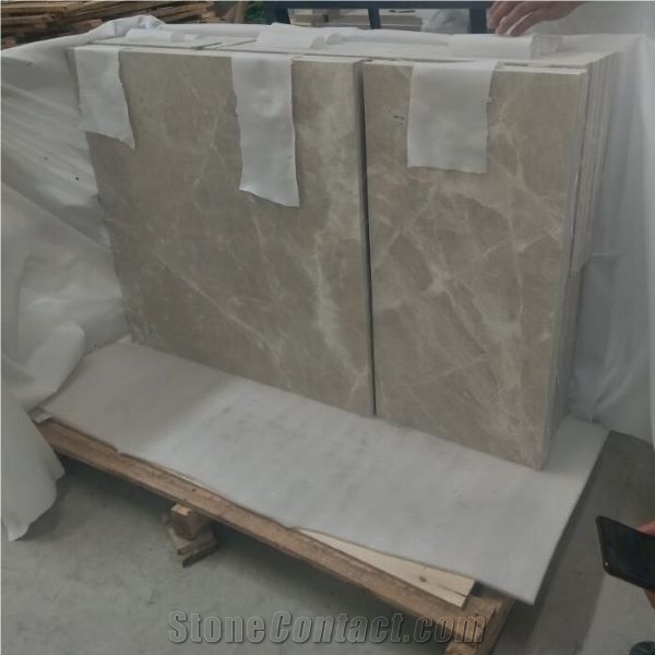 Burdur Grey Marble Flooring Medallions