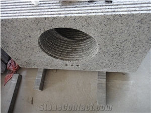 China Bala Flower White Granite Bianco Sardo Bathroom Tops