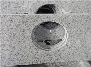China Bala Flower White Granite Bianco Sardo Bathroom Tops