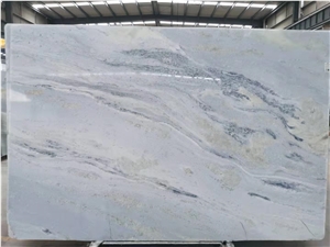 China Blue Sky White Clouds Marble Slabs Paving