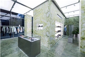 China Changbai White Jade Marble Slab Tiles Use