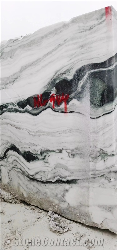 China Panda White Marble Blocks