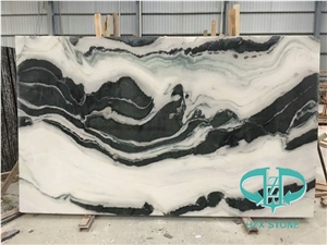 China Panda White Marble, Panda White Slabs &Tiles