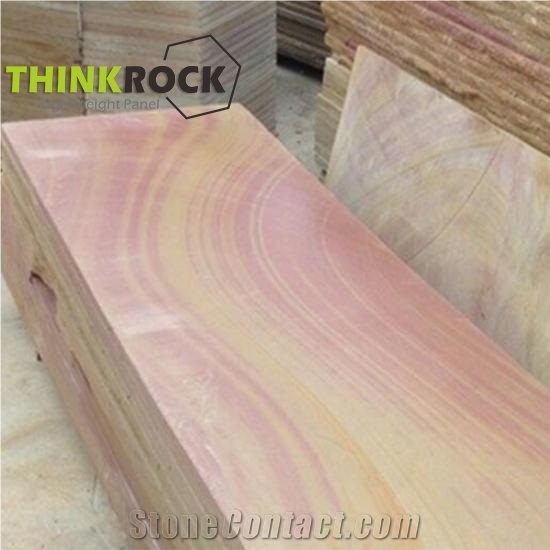 China Rainbow Sandstone Slabs & Sandstone Tiles