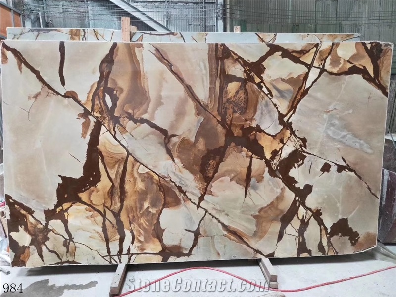 China Roman Impression Marble Slab Wall Tiles