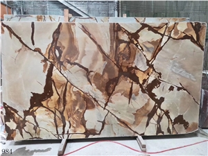 China Roman Impression Marble Slab Wall Tiles