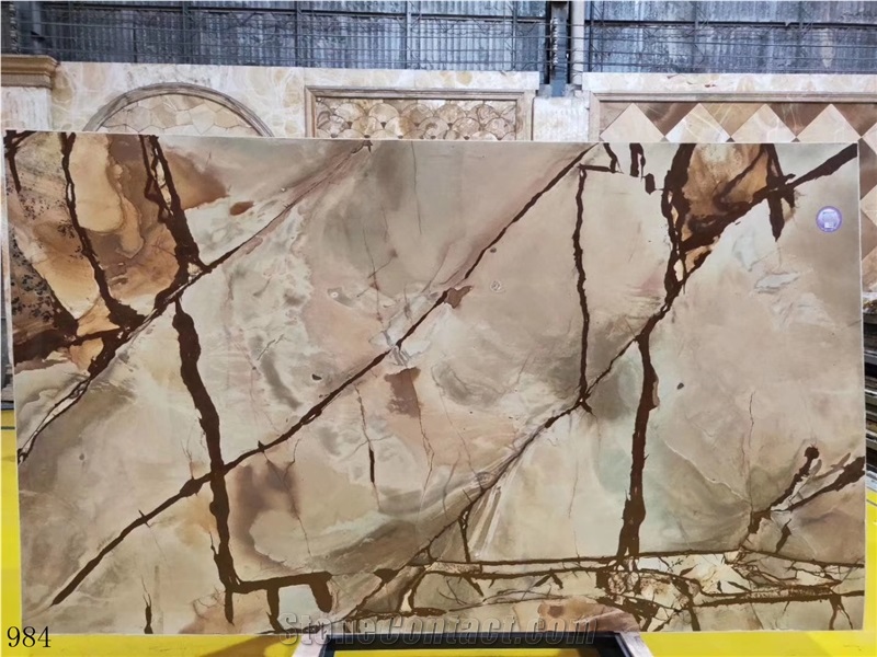 China Roman Impression Marble Slab Wall Tiles