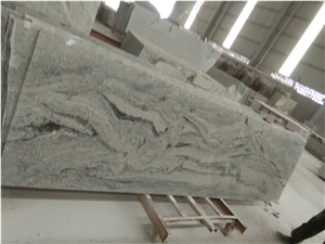 China Viscount White Grey Granite Small Slab