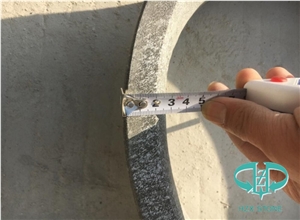 Chinese Snow Grey Granite for Decorations