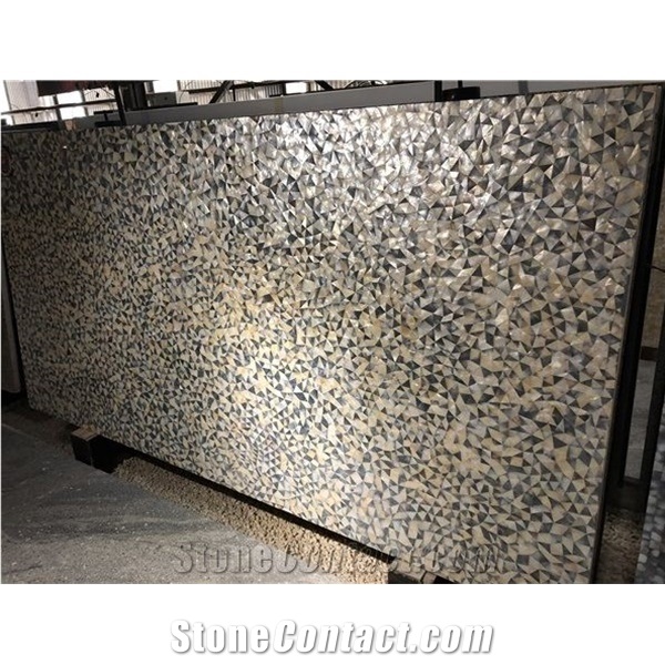 Colourful Mother Of Pearl Semiprecious Stone Slabs