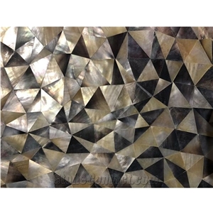 Colourful Mother Of Pearl Semiprecious Stone Tiles