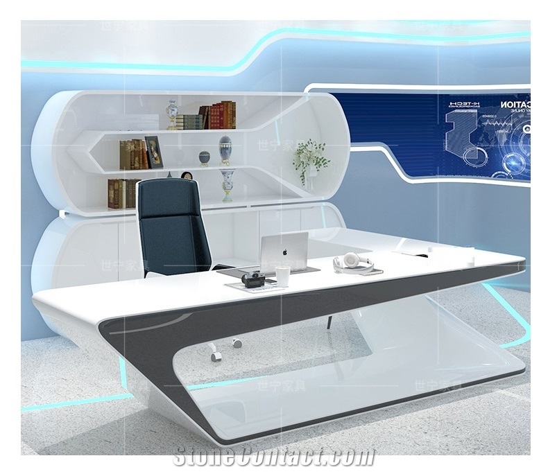 Creative Design Computer Office Manager Desk