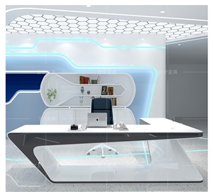 Creative Design Computer Office Manager Desk
