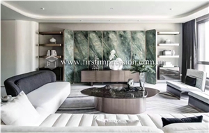 Dreaming Green Marble for Stairs
