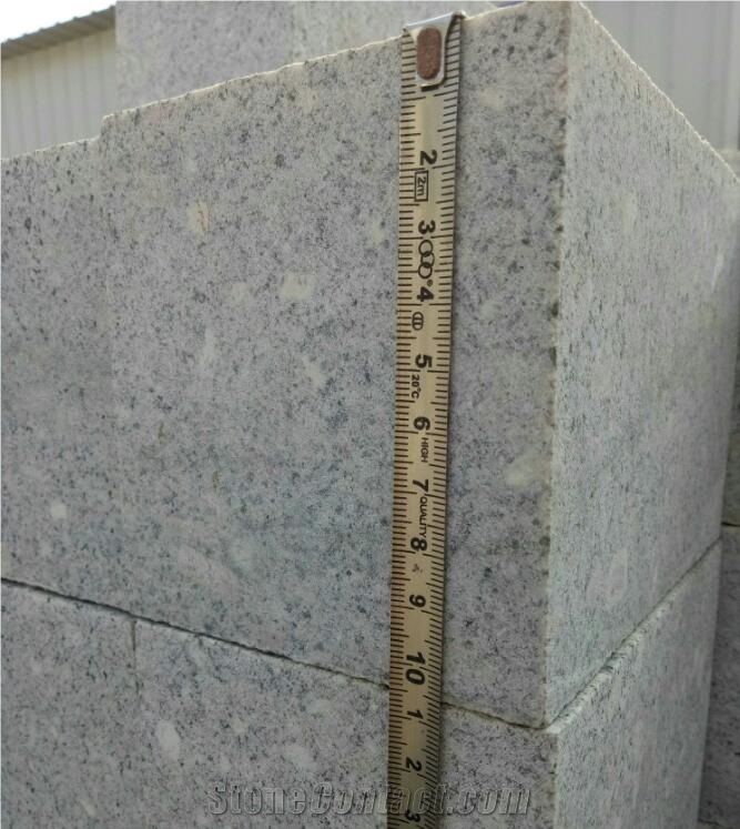 G375 Rushan Grey Paving Stone Cobble Cubes