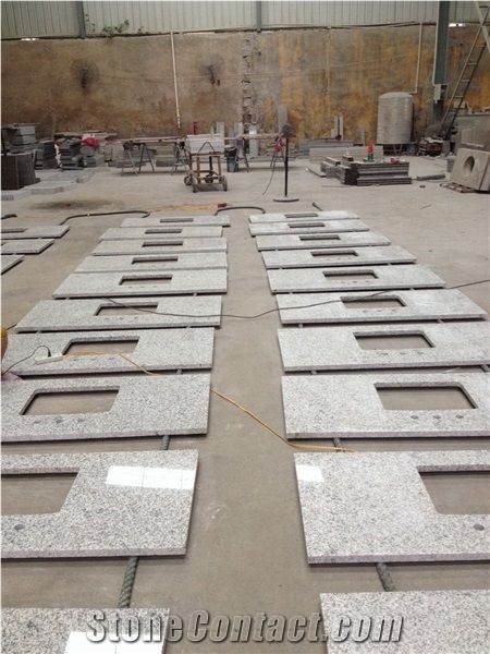 G655 White, Granite Kitchen Countertops, Worktops