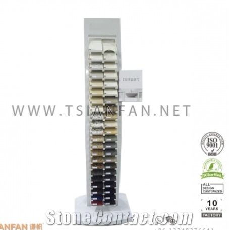 Granite Quartz Tower Display Rack