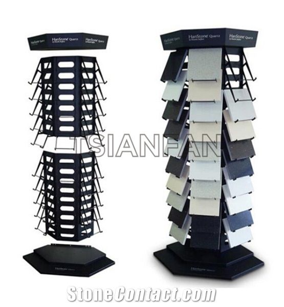 Granite Tower Display, Marble Quartz Display Rack