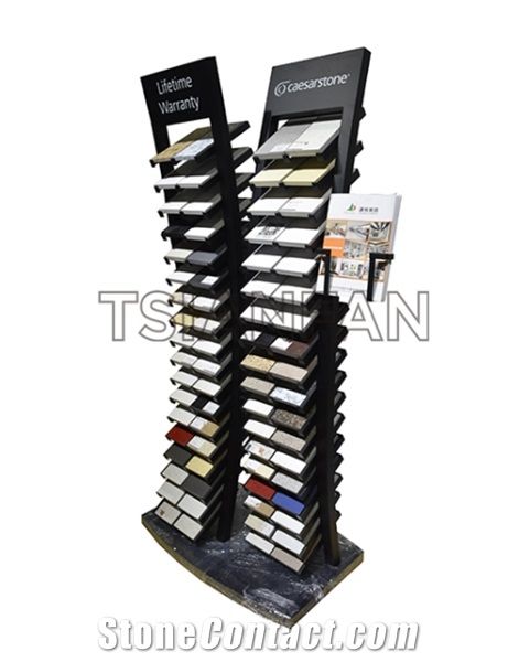 Granite Tower Display, Marble Quartz Display Rack