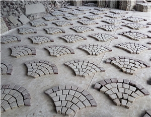 Grey Cobble Granite Stone for Paving Garden Stone