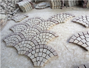 Grey Cobble Granite Stone for Paving Garden Stone