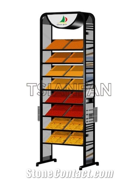 Hanging Granite Floor,Marble,Quartz Display Rack