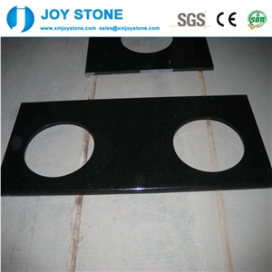 High Quality Black Granite Bathroom Countertop, Vanity Top