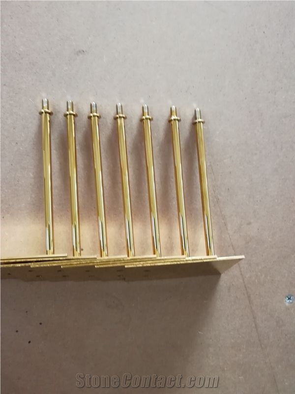 High Quality Gold Metal Watch Display Marble Base