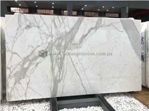 High Quality Italy Calacatta Gold Slabs for Wall