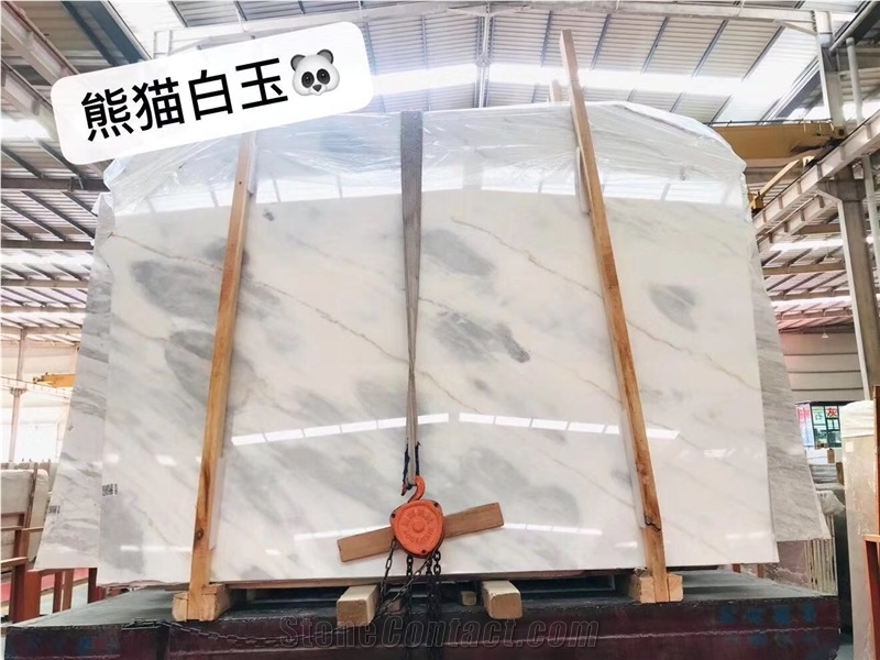 High Quality Panda White Jade Marble Slabs