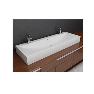 High Quality Solid Surface White Bathroom Sinks