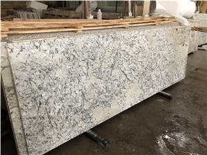 Ice Blue Polished Granite Kitchen Countertop