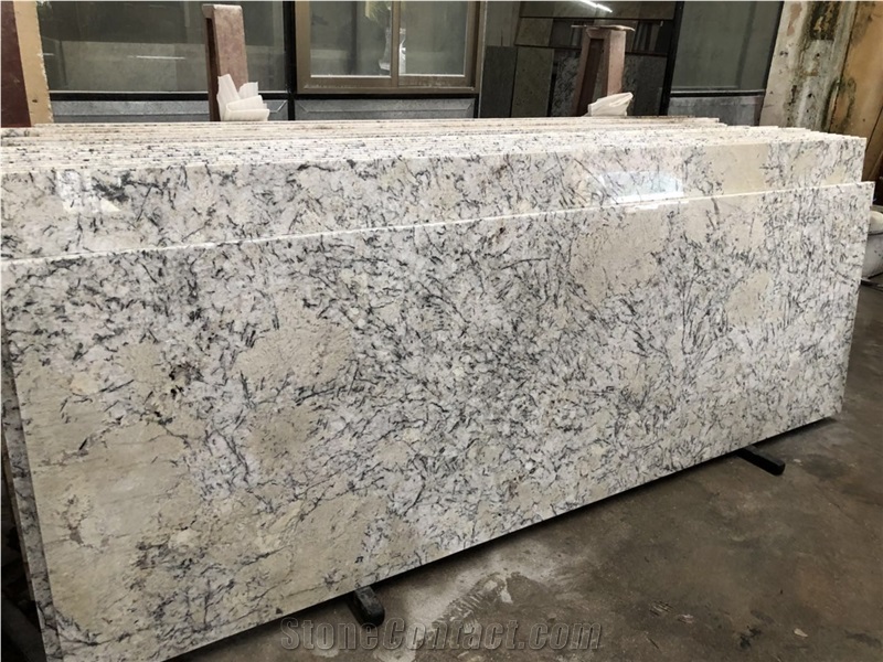Ice Blue Polished Granite Kitchen Countertop