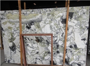 Ice Jade Green Marble Slabs