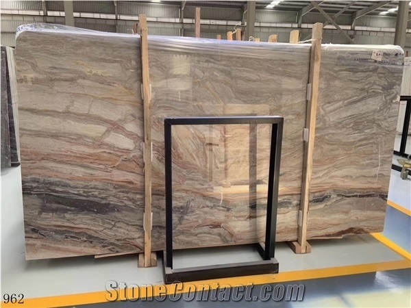 Italy Monica Red Marble Slab Tiles, Arabescato Orobico Marble