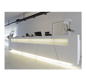 Led Spa Front Counter Office Reception Desk Led Spa Front Counter Office Reception Desk