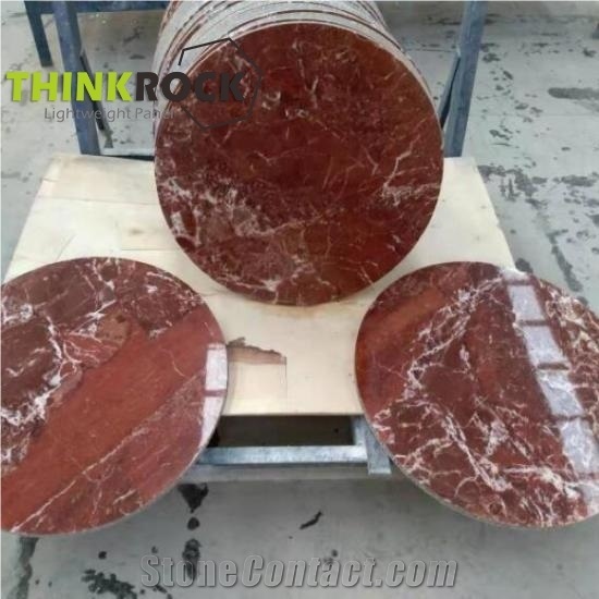 Lightweight Coffee Table Rosa Levanto Marble Tabletops