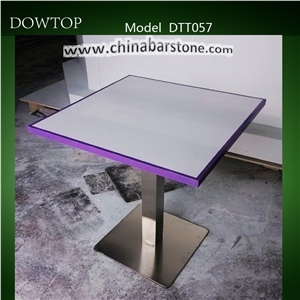 Modern Style Quartz Top Restaurant Dining Table