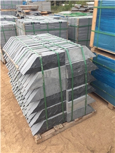 Mushroom Black Basalt Wall Stone Hole Cladding