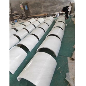 Namibia Pure White Marble Stone Small Blocks