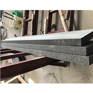 Natural Vietnam Black Granite Exotic Small Block