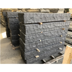 Natural Vietnam Black Granite Exotic Small Block