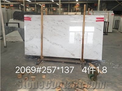 New Jazz White Marble Book Match