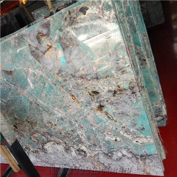 New Star Dark Green Turquoise Amazonia Granite