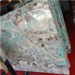 New Star Dark Green Turquoise Amazonia Granite
